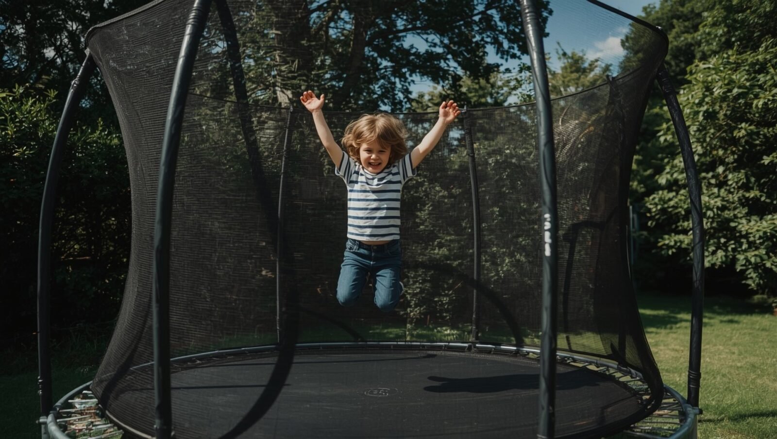 Gartentrampolin für Kinder: Sicherheit, Größe und Kauftipps