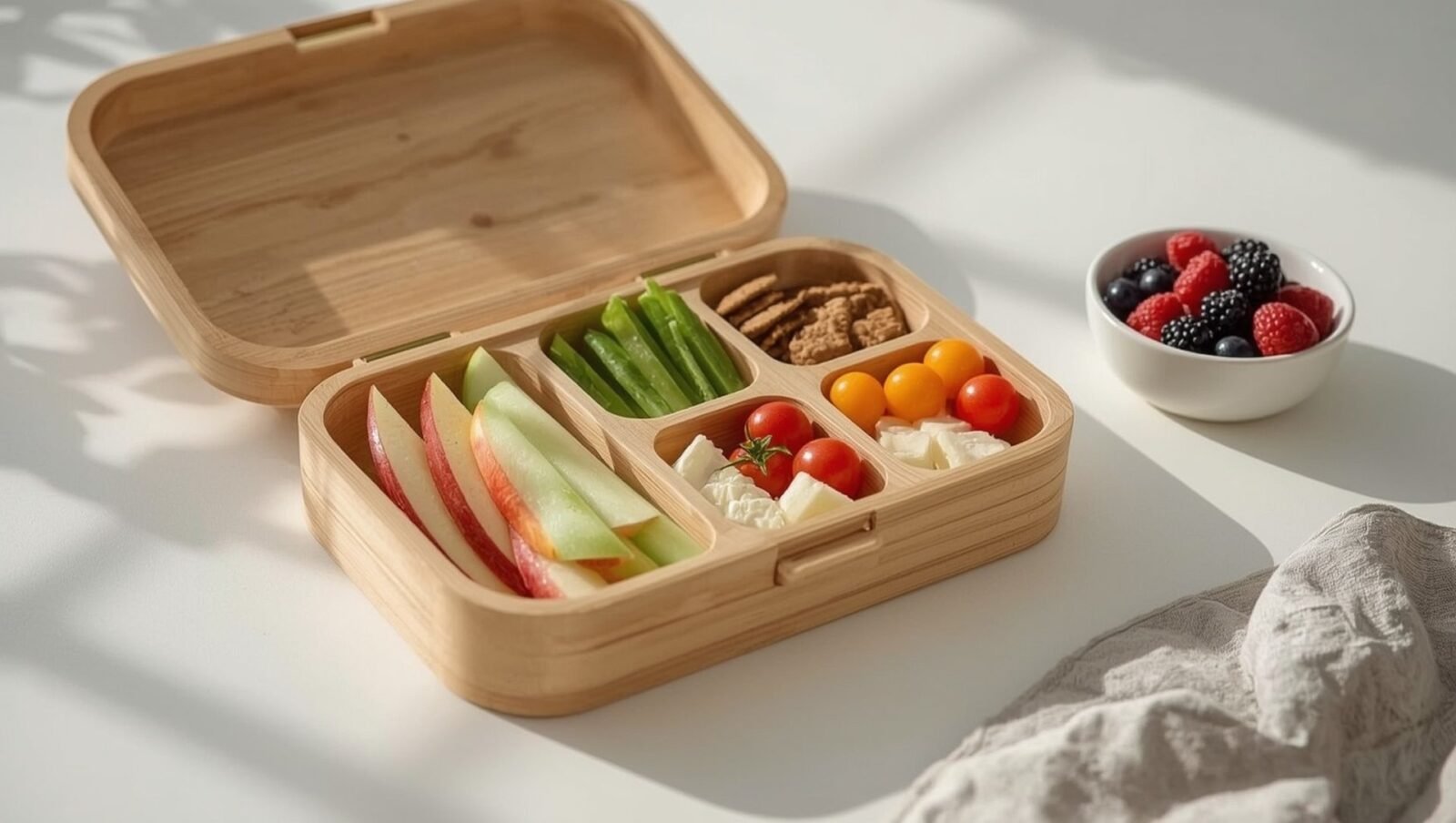 Gesunde Snacks für Kinder: schnell und alltagstauglich