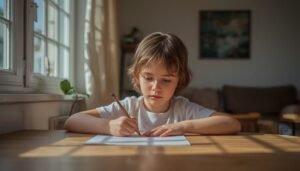Konzentration bei Kindern trainieren: ruhige Übungen