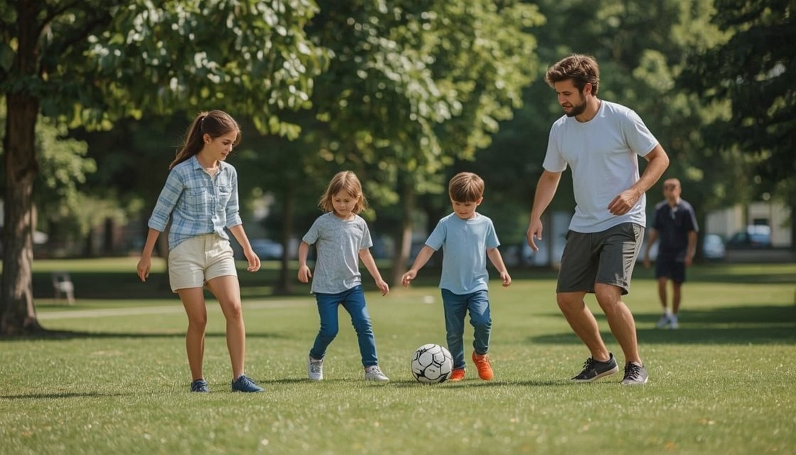Patchwork-Familien und Sport: neue Routinen finden
